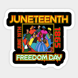 Juneteenth-Freedom Day Sticker